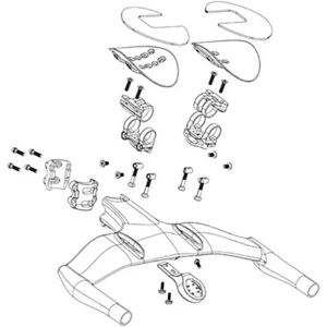 Sram Vuka Aero Angle Wedge Vuka Aero C1 Armrest Black One Size unisex Sram Vuka Aero Angle Wedge Vuka Aero C1 Armrest Black One Size unisex