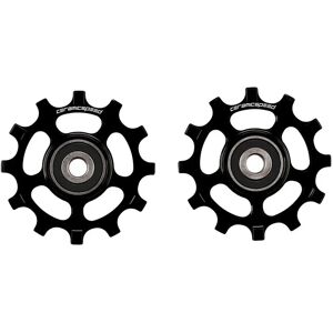 Ceramicspeed Campagnolo Coated 12s Jockey Wheel Set Black 12t unisex Ceramicspeed Campagnolo Coated 12s Jockey Wheel Set Black 12t unisex