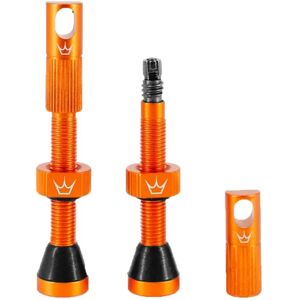 Chris King Peaty´s Tubeless Valves Matte Mango 80 mm unisex Chris King Peaty´s Tubeless Valves Matte Mango 80 mm unisex