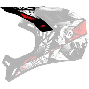 Oneal Backflip Boom Helmet Spare Visor Black / White One Size unisex Oneal Backflip Boom Helmet Spare Visor Black / White One Size unisex