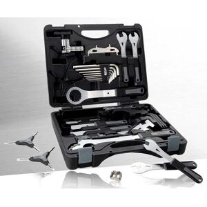 Super B Bicycle Tool Kit 30 Pieces Black / Silver One Size unisex Super B Bicycle Tool Kit 30 Pieces Black / Silver One Size unisex