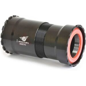 Wheels Manufacturing Pressfit Evo 386 Bb Dub Bottom Bracket Cups Black 83/92 mm unisex Wheels Manufacturing Pressfit Evo 386 Bb Dub Bottom Bracket Cups Black 83/92 mm unisex