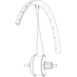 Mavic Rear Ebm Allroad Pro Carbon Sl Road Bike Rim Black 700 - 28´´ unisex Mavic Rear Ebm Allroad Pro Carbon Sl Road Bike Rim Black 700 - 28´´ unisex