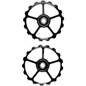 Ceramicspeed Shimano 10/11s Ultegra/dura Ace Coated Jockey Wheel Set Black 17t unisex Ceramicspeed Shimano 10/11s Ultegra/dura Ace Coated Jockey Wheel Set Black 17t unisex