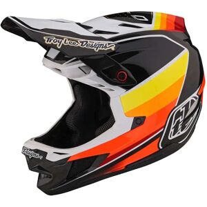 Troy Lee Designs D4 Carbon Mips Downhill Helmet Reverb Black / White L unisex Troy Lee Designs D4 Carbon Mips Downhill Helmet Reverb Black / White L unisex