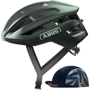 Abus Powerdome Ace Helmet Moss Green M unisex Abus Powerdome Ace Helmet Moss Green M unisex
