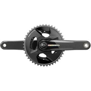 Sram Force Axs Wide D2 Spindle Dub Crankset With Power Meter Black 172.5 mm unisex Sram Force Axs Wide D2 Spindle Dub Crankset With Power Meter Black 172.5 mm unisex