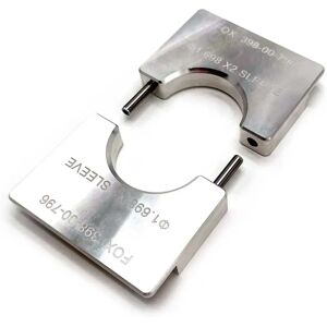 Fox Float X2 Shock Absorber Clamps Silver / Silver One Size unisex Fox Float X2 Shock Absorber Clamps Silver / Silver One Size unisex