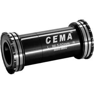 Cema Bb86-bb92 Stainless Steel Shimano Bottom Bracket Cups Black 86.5/92 mm unisex Cema Bb86-bb92 Stainless Steel Shimano Bottom Bracket Cups Black 86.5/92 mm unisex