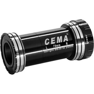 Cema Bbright46 Bottom Bracket - Stainless Steel - Black Cema Bbright46 Bottom Bracket - Stainless Steel - Black