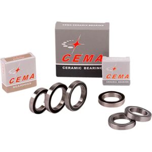 Cema Hub Bearings Silver / Black 24 x 37 x 7 mm unisex Cema Hub Bearings Silver / Black 24 x 37 x 7 mm unisex
