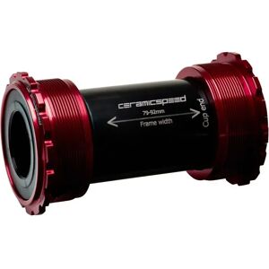 Ceramicspeed T45 Shimano Coated Bottom Bracket Cups Red 82.5 mm unisex Ceramicspeed T45 Shimano Coated Bottom Bracket Cups Red 82.5 mm unisex