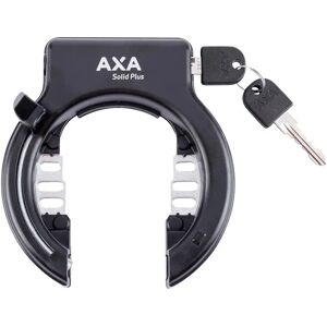 Axa Solid Plus Battery Himano Systems Bike Frame Lock Black One Size unisex Axa Solid Plus Battery Himano Systems Bike Frame Lock Black One Size unisex