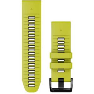 Garmin Quickfit® 26 Mm Silicone Strap Electric Lime / Graphite One Size unisex Garmin Quickfit® 26 Mm Silicone Strap Electric Lime / Graphite One Size unisex