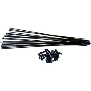 Vision Trimax Carbon Tc50 Spokes And Nipples Kit 20 Units Black One Size unisex Vision Trimax Carbon Tc50 Spokes And Nipples Kit 20 Units Black One Size unisex