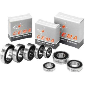 Cema Ceramic Hub Bearing Silver 16 x 28 x 7 mm unisex Cema Ceramic Hub Bearing Silver 16 x 28 x 7 mm unisex