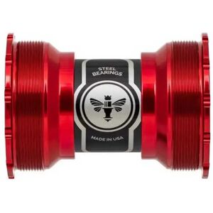 Chris King Threadfit 47 30i Bottom Bracket Cups Red 68/73/83/86/92 mm unisex Chris King Threadfit 47 30i Bottom Bracket Cups Red 68/73/83/86/92 mm unisex