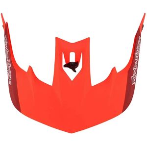 Troy Lee Designs Stage Helmet Spare Visor Red / White One Size unisex Troy Lee Designs Stage Helmet Spare Visor Red / White One Size unisex