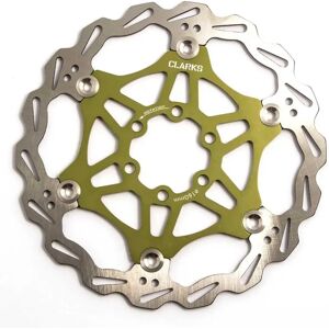 Clarks Cfr-06 Floating Brake Disc Green 160 mm unisex Clarks Cfr-06 Floating Brake Disc Green 160 mm unisex