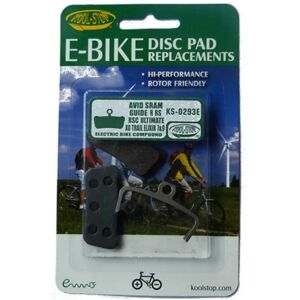 Kool Stop With Mounting Clamps/pins Disc Brake Pads Black / Grey One Size unisex Kool Stop With Mounting Clamps/pins Disc Brake Pads Black / Grey One Size unisex