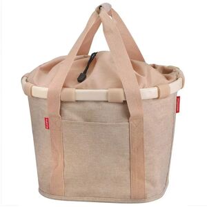 KLICKfix Reisenthel Bikebasket - 15L Beige Bike Basket KLICKfix Reisenthel Bikebasket - 15L Beige Bike Basket