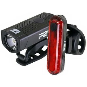 P2r Lumoix 30 Light Set Black / Red 350 / 10 Lumens unisex P2r Lumoix 30 Light Set Black / Red 350 / 10 Lumens unisex