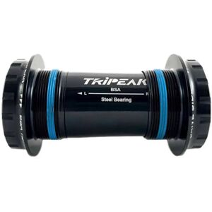 Tripeak Bsa Shimano/sram Dub/rotor 3d+ Steel Bottom Bracket Cups Black 68 mm unisex Tripeak Bsa Shimano/sram Dub/rotor 3d+ Steel Bottom Bracket Cups Black 68 mm unisex