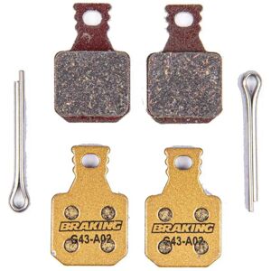Braking Magura Mt5/mt7 Metallic Carbon Disc Brake Pads 2 Pairs Gold One Size unisex Braking Magura Mt5/mt7 Metallic Carbon Disc Brake Pads 2 Pairs Gold One Size unisex