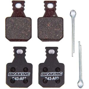 Braking Magura Mt5/mt7 Organic Disc Brake Pads 2 Pairs Black One Size unisex Braking Magura Mt5/mt7 Organic Disc Brake Pads 2 Pairs Black One Size unisex