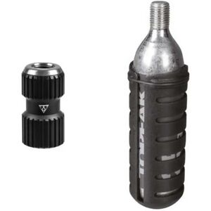 Topeak Nano Air Booster 25gr Co2 Cartridge Silver / Black One Size unisex Topeak Nano Air Booster 25gr Co2 Cartridge Silver / Black One Size unisex