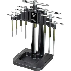 Topeak T-torx Speed Wrench Set Black / Silver One Size unisex Topeak T-torx Speed Wrench Set Black / Silver One Size unisex