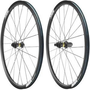 Mavic Ksyrium 30 Cl Disc Tubeless Road Wheel Set Black 10 x 100/12 x 142 mm unisex Mavic Ksyrium 30 Cl Disc Tubeless Road Wheel Set Black 10 x 100/12 x 142 mm unisex