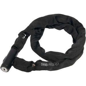 Bbb Quickchain Cable Lock Black 4.5 x 1000 mm unisex Bbb Quickchain Cable Lock Black 4.5 x 1000 mm unisex