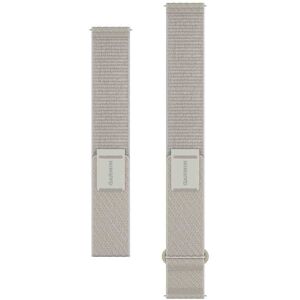 Garmin Comfortfit Quick Release 20 Mm Nylon Strap Ivory One Size unisex Garmin Comfortfit Quick Release 20 Mm Nylon Strap Ivory One Size unisex