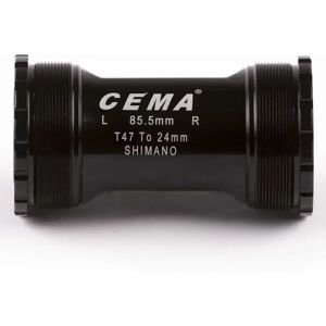 Cema T47 Trek Sram Gxp Stainless Steel Bottom Bracket Cups Black 85.5 mm unisex Cema T47 Trek Sram Gxp Stainless Steel Bottom Bracket Cups Black 85.5 mm unisex