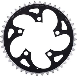 Bbb Roundabout 5 Bcr-01 94 Bcd Chainring Black / Silver 46t unisex Bbb Roundabout 5 Bcr-01 94 Bcd Chainring Black / Silver 46t unisex