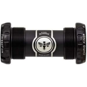 Chris King Threadfit 24 Ceramic Bottom Bracket Black 68/73 mm unisex Chris King Threadfit 24 Ceramic Bottom Bracket Black 68/73 mm unisex