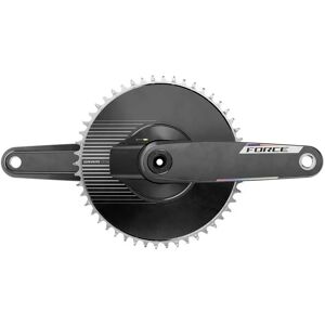 Sram Force 1 Axs E1 Dub Dm Spider Crankset With Power Meter Black 165 mm unisex Sram Force 1 Axs E1 Dub Dm Spider Crankset With Power Meter Black 165 mm unisex