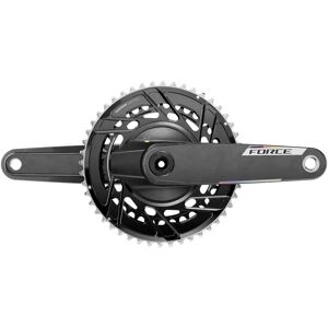 Sram Force Axs E1 Dub Threaded Crankset With Power Meter Black 170 mm unisex Sram Force Axs E1 Dub Threaded Crankset With Power Meter Black 170 mm unisex