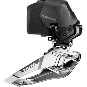 Sram Rival E-tap Axs E1 Braze On Front Derailleur Black / Silver 2 x 12s unisex Sram Rival E-tap Axs E1 Braze On Front Derailleur Black / Silver 2 x 12s unisex