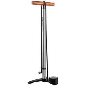 Birzman Snap-it Pro Floor Pump Silver / Wood 220 Psi unisex Birzman Snap-it Pro Floor Pump Silver / Wood 220 Psi unisex