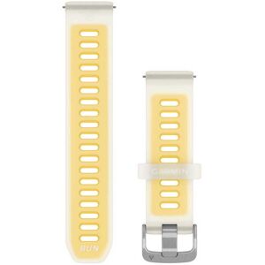 Garmin Quick Release 20 Mm Silicone Strap Translucent Bone / Mango One Size unisex Garmin Quick Release 20 Mm Silicone Strap Translucent Bone / Mango One Size unisex