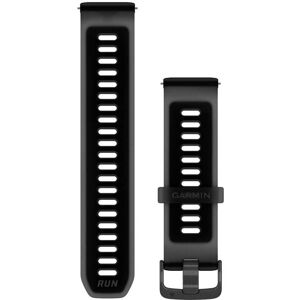 Garmin Quick Release 22 Mm Silicone Strap Translucent Black / Black One Size unisex Garmin Quick Release 22 Mm Silicone Strap Translucent Black / Black One Size unisex