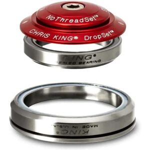 Chris King Dropset 5 Is42/28.6 Is52/40 Headset Red One Size unisex Chris King Dropset 5 Is42/28.6 Is52/40 Headset Red One Size unisex