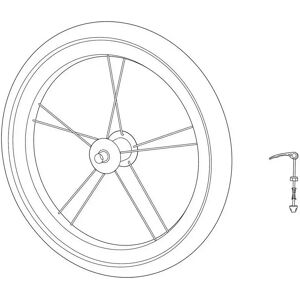 Thule Sport+ Tour 16´´ Trailer Wheel Black One Size unisex Thule Sport+ Tour 16´´ Trailer Wheel Black One Size unisex