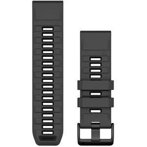 Garmin Quickfit® 26 Silicone Strap Graphite / Black One Size unisex Garmin Quickfit® 26 Silicone Strap Graphite / Black One Size unisex