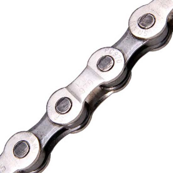 Sram Pc971 Powerlink Road/mtb Chain Silver 114 Links unisex