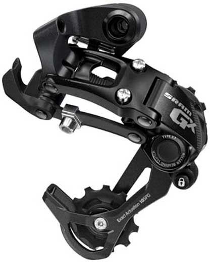 Sram Gx Type 2.1 Rear Derailleur Black 10s unisex