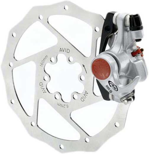 Sram Disc Bb5 Road Platinum Includes 160 Mm G2cs Rotor Front&rear Is Brackets Brake Kit 160 mm unisex