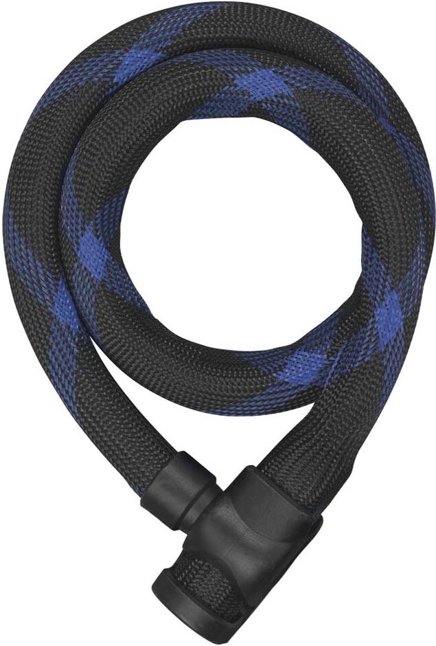 Abus Ivera Steel O Flex 7200+rbu Chain Lock Black / Blue 85 cm unisex